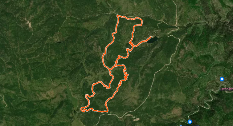 Strava Bike map